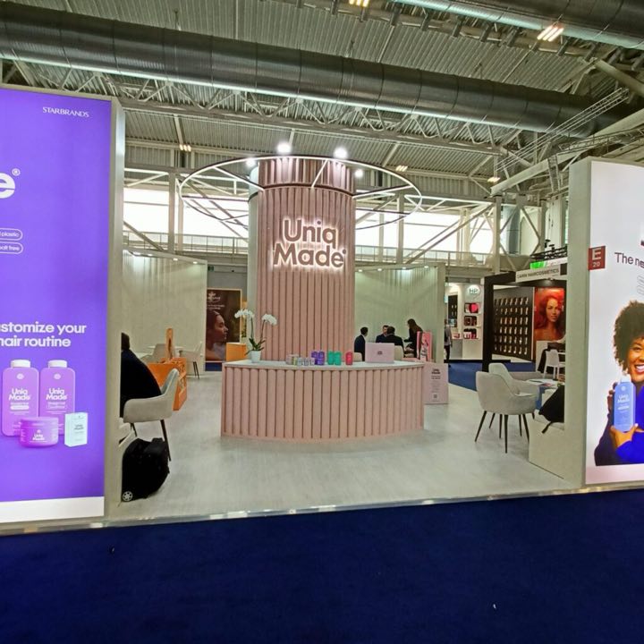 Stoisko na targach Cosmoprof w Bolonii