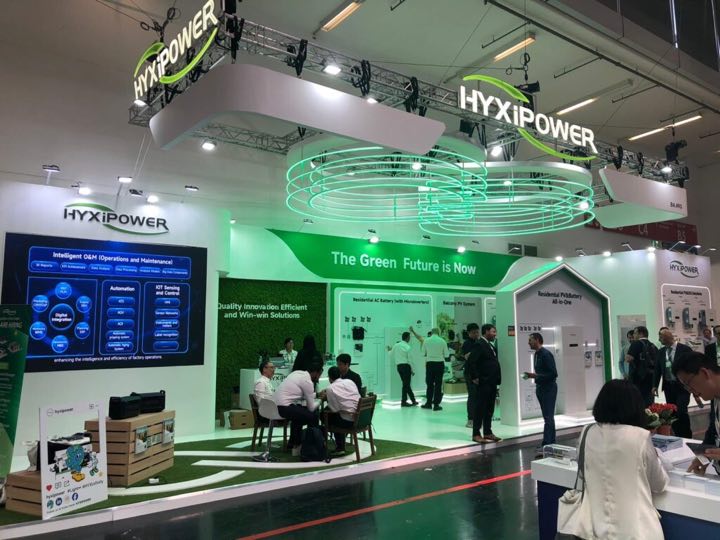 Stoisko Hyxipower, Intersolar Monachium